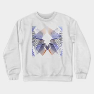 Geometric lineart galaxy purple Crewneck Sweatshirt